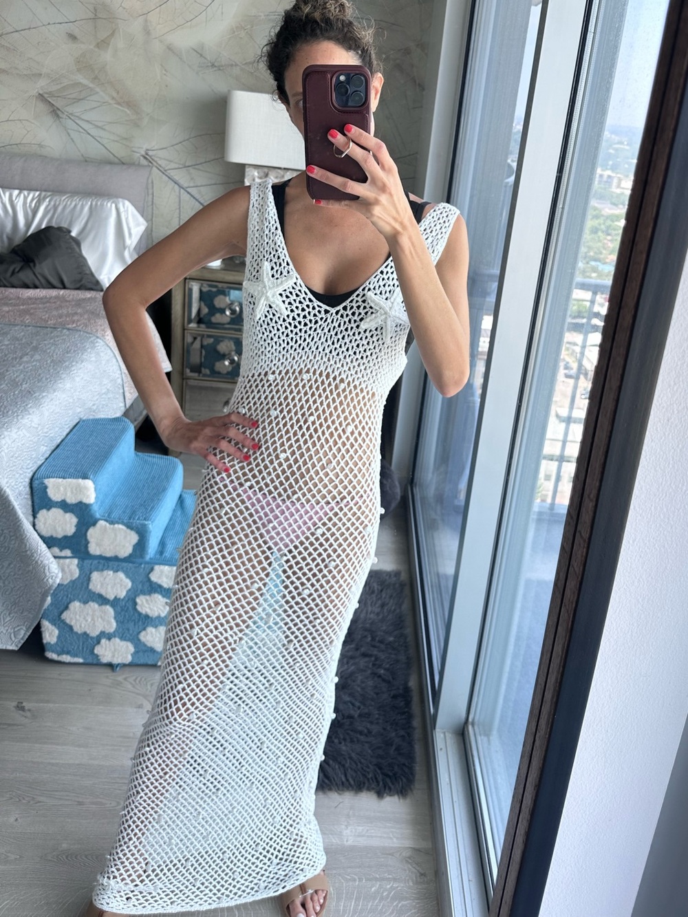 Lovers and Friends knit cover up